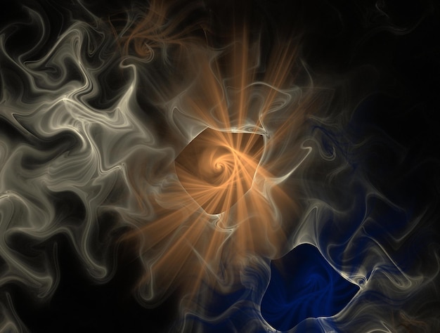 Imagen de fondo abstracto fractal imaginativo