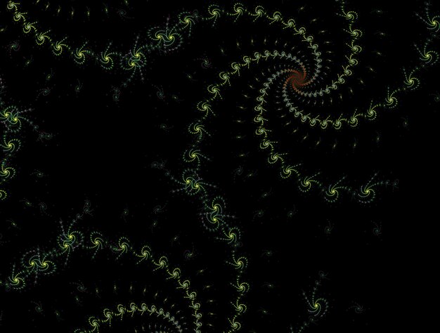 Imagen de fondo abstracto fractal imaginativo