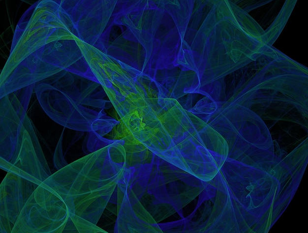 Imagen de fondo abstracto fractal imaginativo