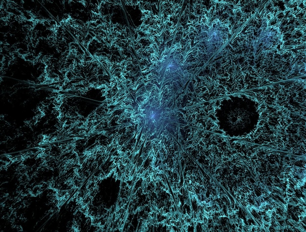 Imagen de fondo abstracto fractal imaginativo