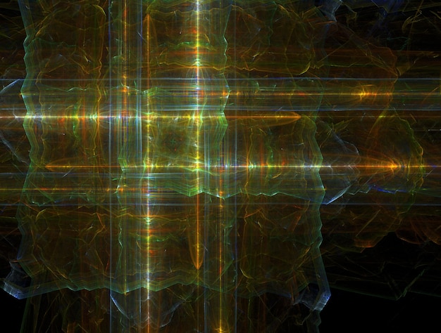 Imagen de fondo abstracto fractal imaginativo