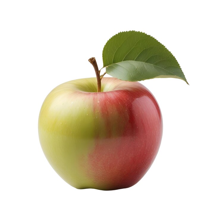 Imagen de fondo blanco aislado de frutas