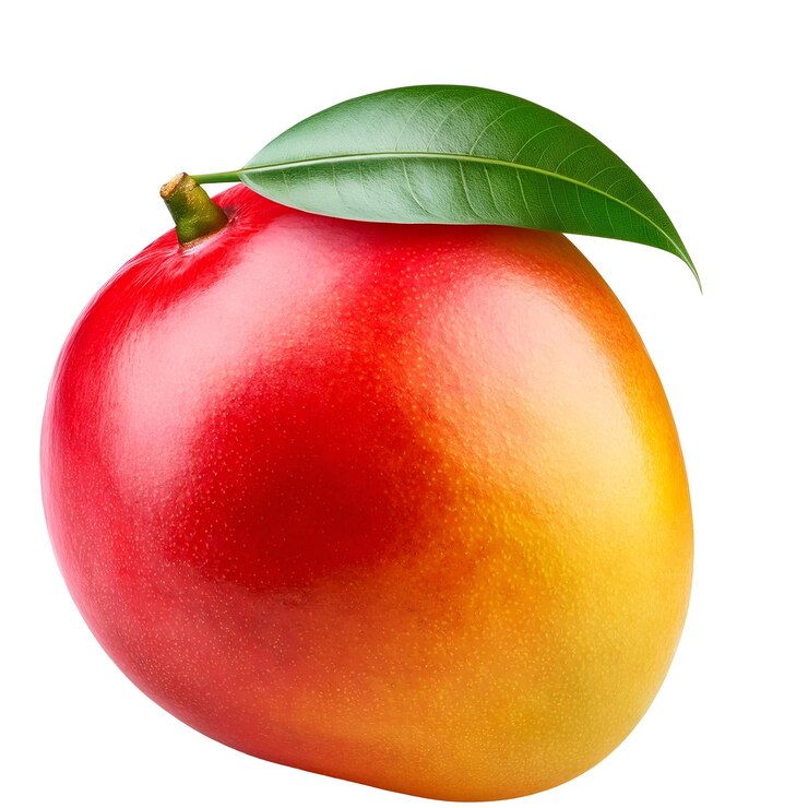 Imagen de fondo blanco aislado de frutas