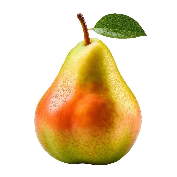 Imagen de fondo blanco aislado de frutas