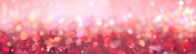 Imagen de fondo de brillo rosa y rojo