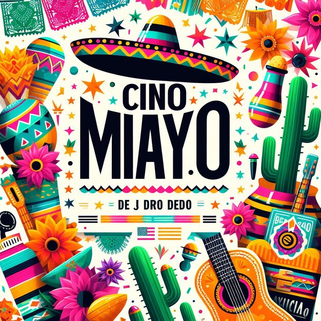 Imagen de fondo del Cinco de Mayo