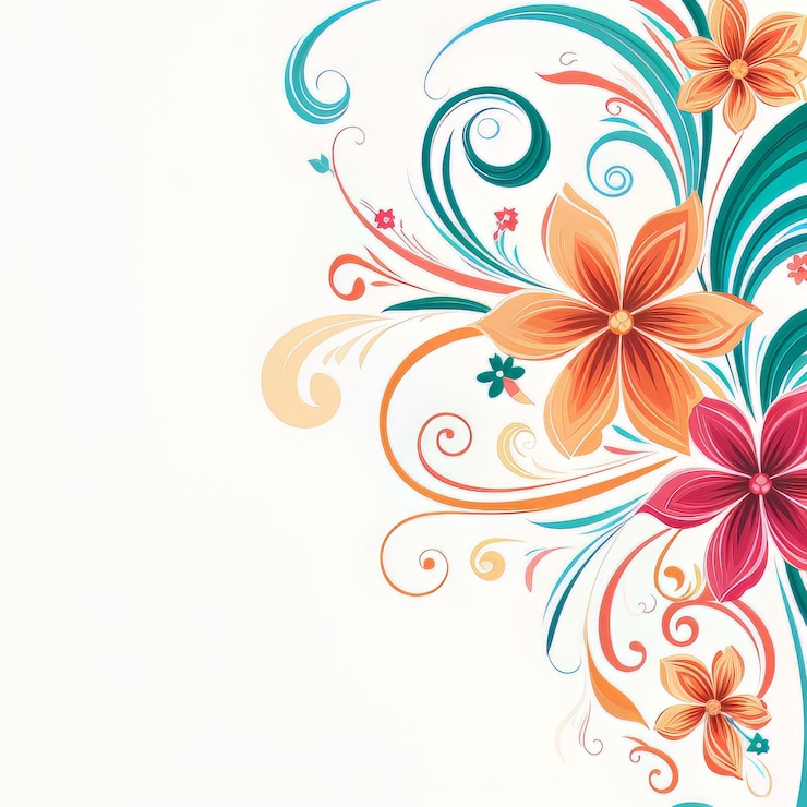 Foto imagen de fondo de la fiesta de primavera de flor