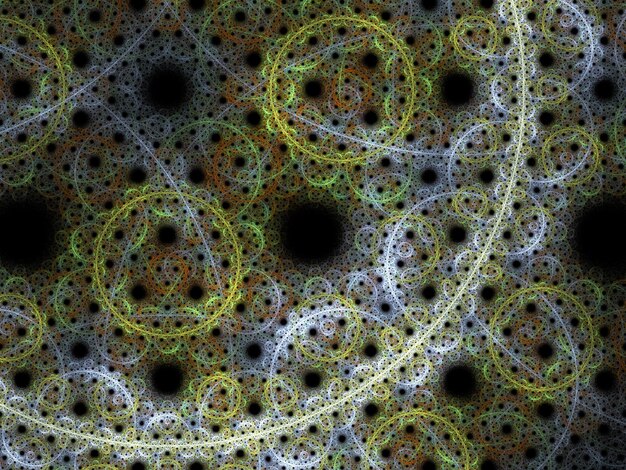 Imagen de fondo fractal imaginativo