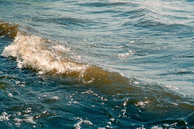 Foto imagen de fondo natural de recreación al aire libre de olas de río