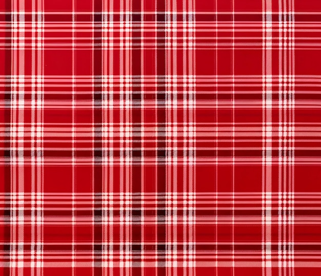 Imagen de fondo de patrón a cuadros rojos y patrón a cuadrados sin costuras de tartan negro y rojo