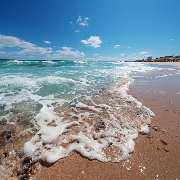 Imagen de fondo de la playa