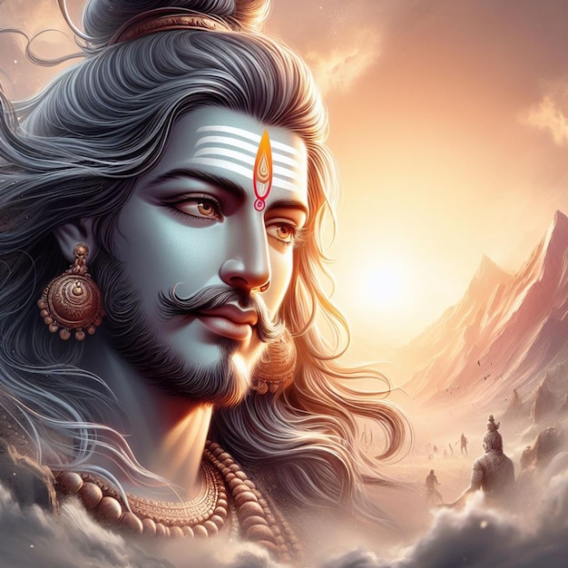 Foto imagen de fondo del señor mahadev