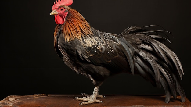 imagen fotográfica de fondo de pantalla HD de gallo