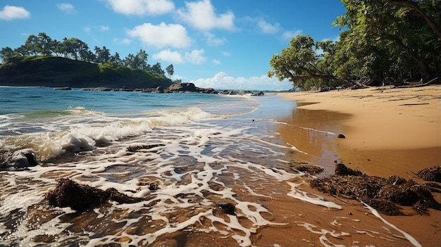 Imagen fotográfica de papel tapiz de playa en HD