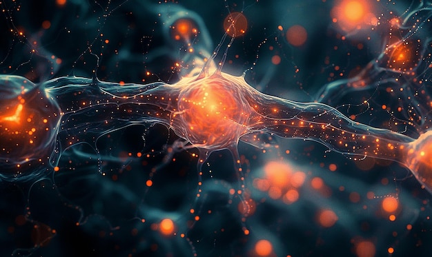 una imagen de una galaxia púrpura y naranja