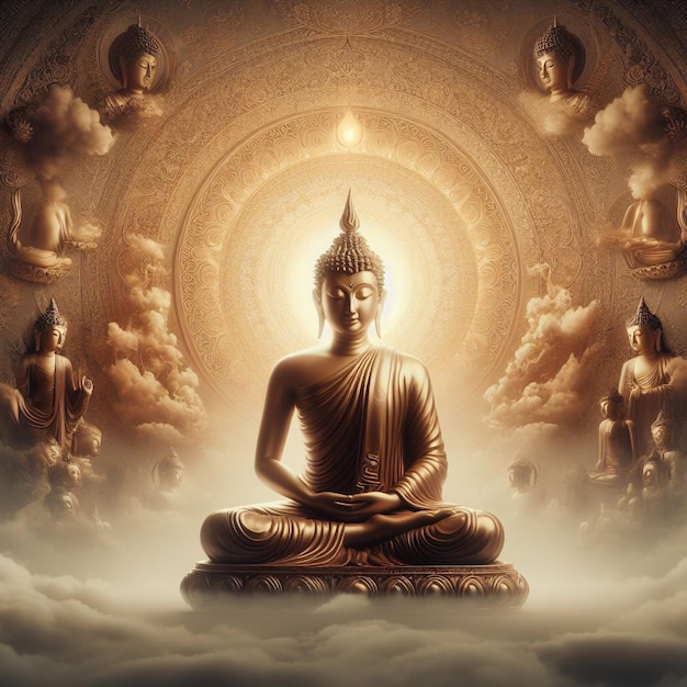 La imagen de Gautama Buda