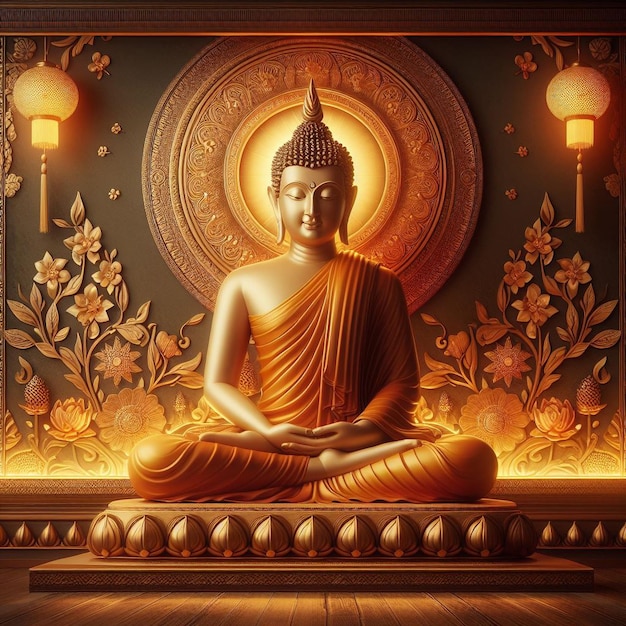 La imagen de Gautama Buda