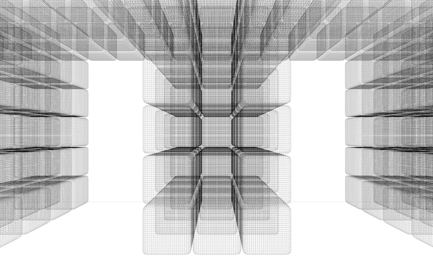 Una imagen generada por computadora de un cubo con las palabras "el número" en él