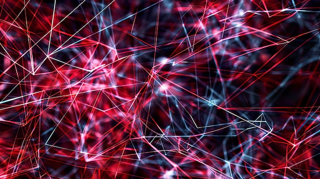 una imagen generada por computadora de un fondo fractal abstracto púrpura y rosa