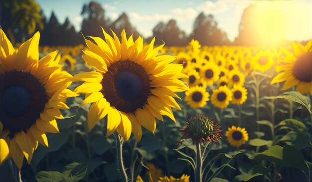 Imagen de girasol