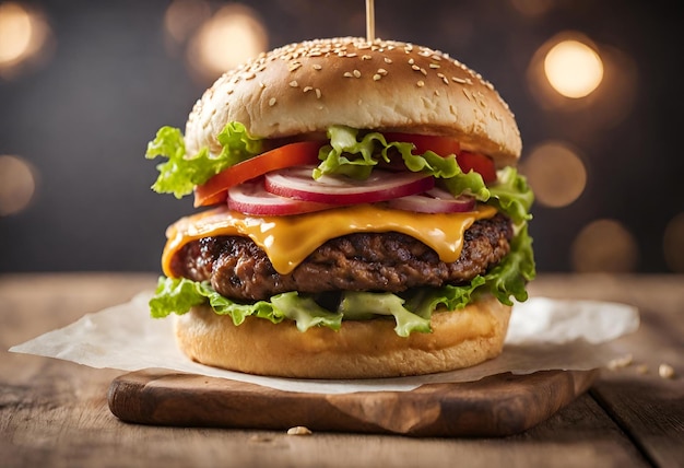 imagen de hamburguesa para fotos de productos