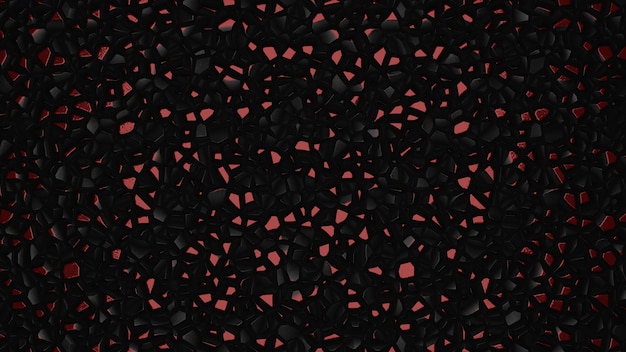 Imagen HD de fondo de pantalla 3D rojo negro