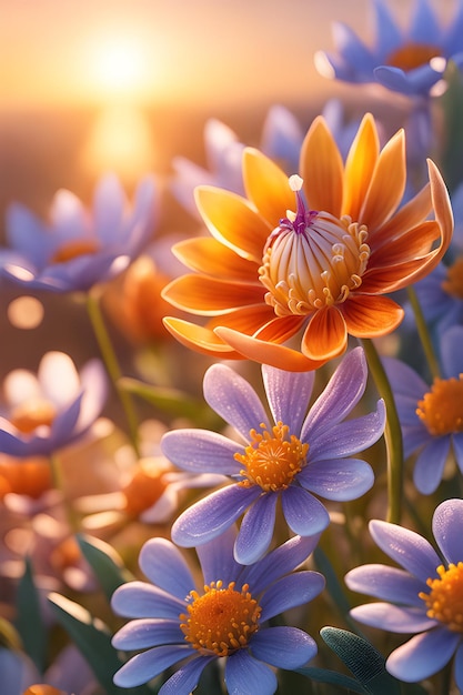 Imagen de hermosas flores