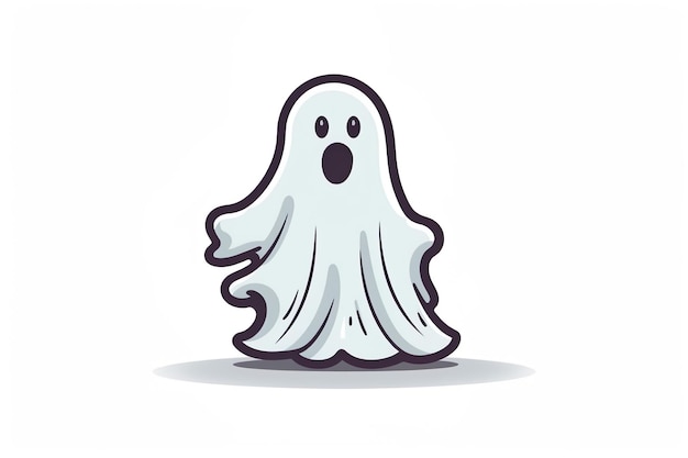 Imagen increíble y elegante del fantasma de Halloween generada por la IA