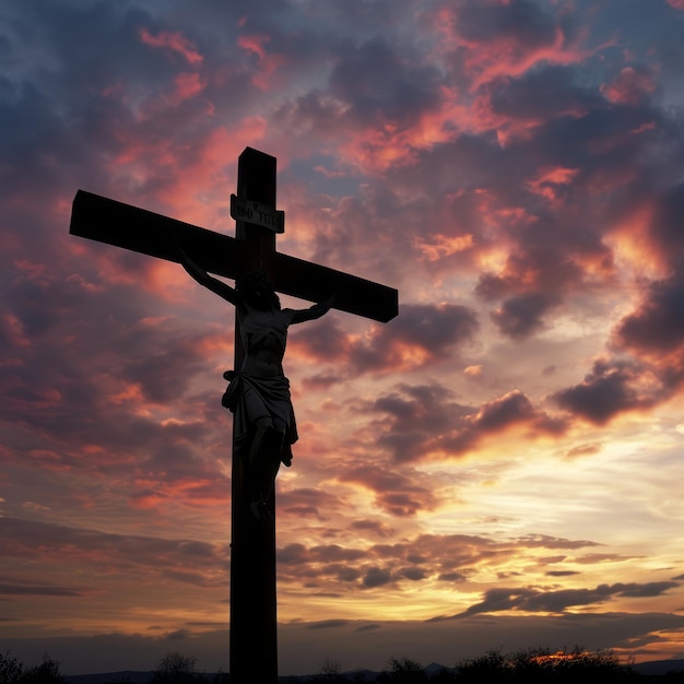 La imagen de Jesús en la cruz del Viernes Santo