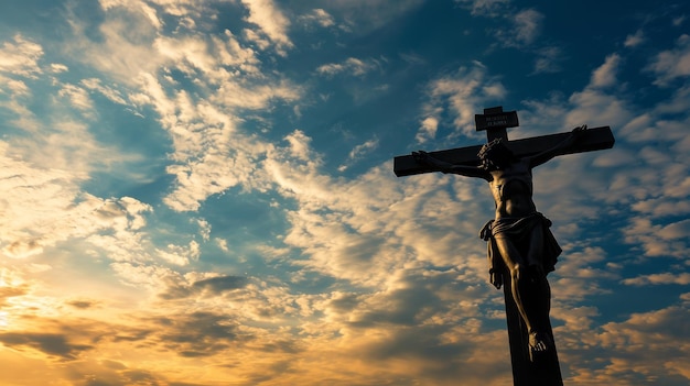 La imagen de Jesús en la cruz del Viernes Santo