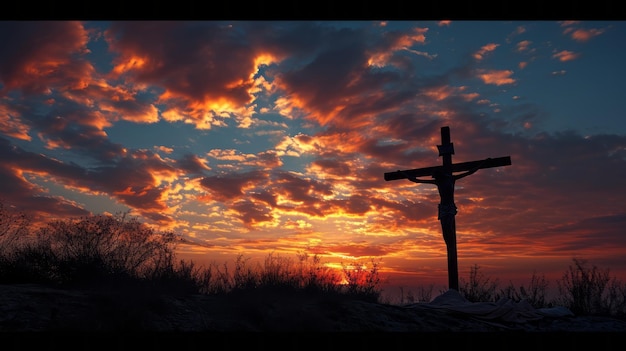 La imagen de Jesús en la cruz del Viernes Santo