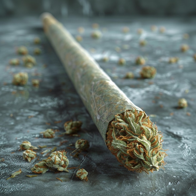imagen de un joint de marihuana
