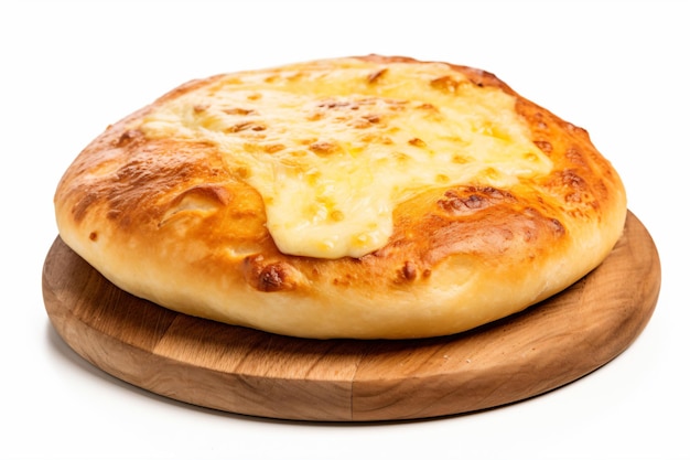 Una imagen de Khachapuri.