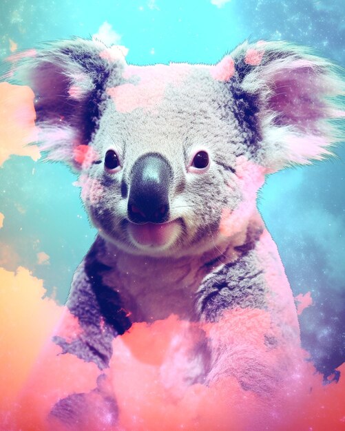 Foto una imagen de un koala.