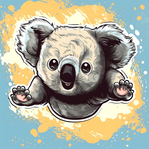 Foto una imagen de un koala.