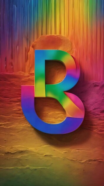 Una imagen de una línea de colores del arco iris con las palabras quot rr quot