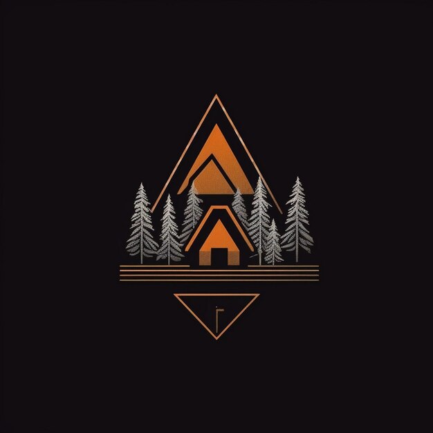 una imagen de un logotipo de montaña