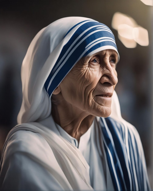 La imagen de la Madre Teresa