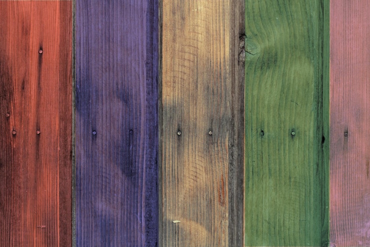 Foto imagen de marco completo de madera
