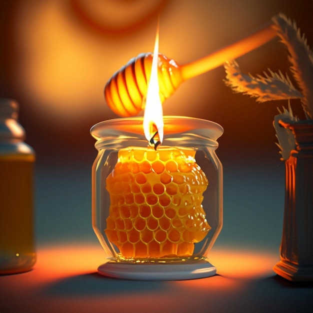 imagen de miel y miel