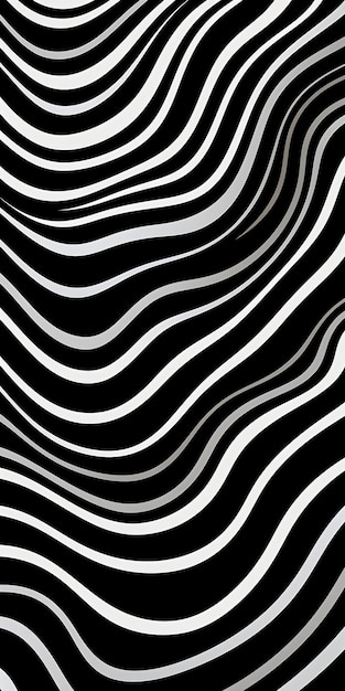 esta imagen muestra un patrón en blanco y negro con wav