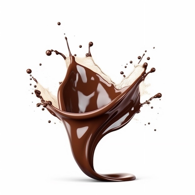 En esta imagen se muestra un toque de chocolate.