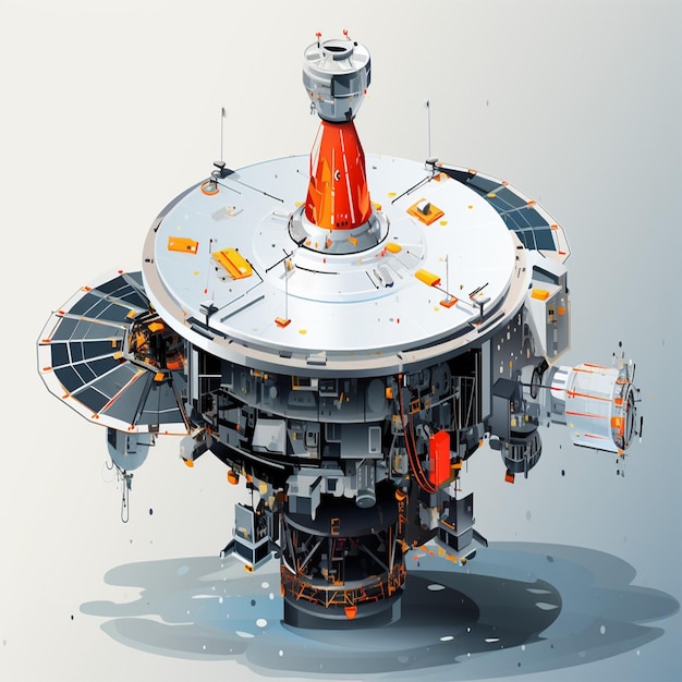 una imagen de una nave espacial con la palabra "cita" en ella