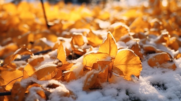 Foto imagen de las nevadas