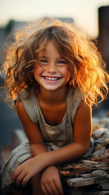 Imagen de un niño sonriendo