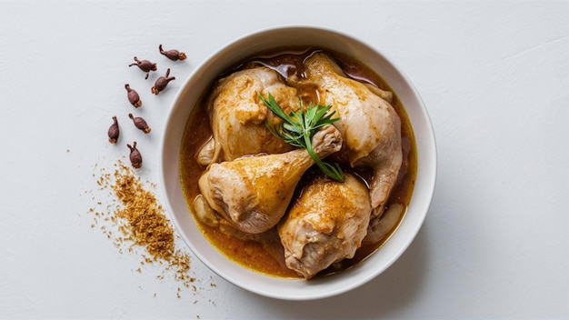 imagen de opor ayam un estofado tradicional de pollo indonesio