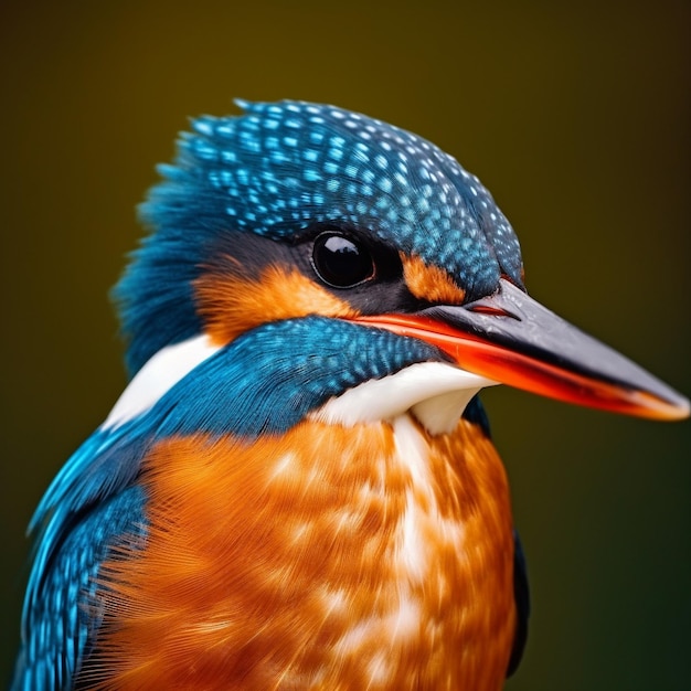 Foto imagen del pájaro azul