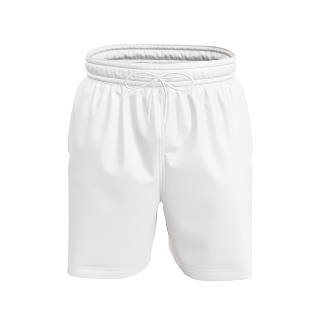 una imagen de unos pantalones cortos de natación aislados sobre un fondo blanco
