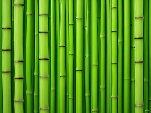 Foto imagen de papel tapiz de textura de bambú verde en la pared pantalla completa