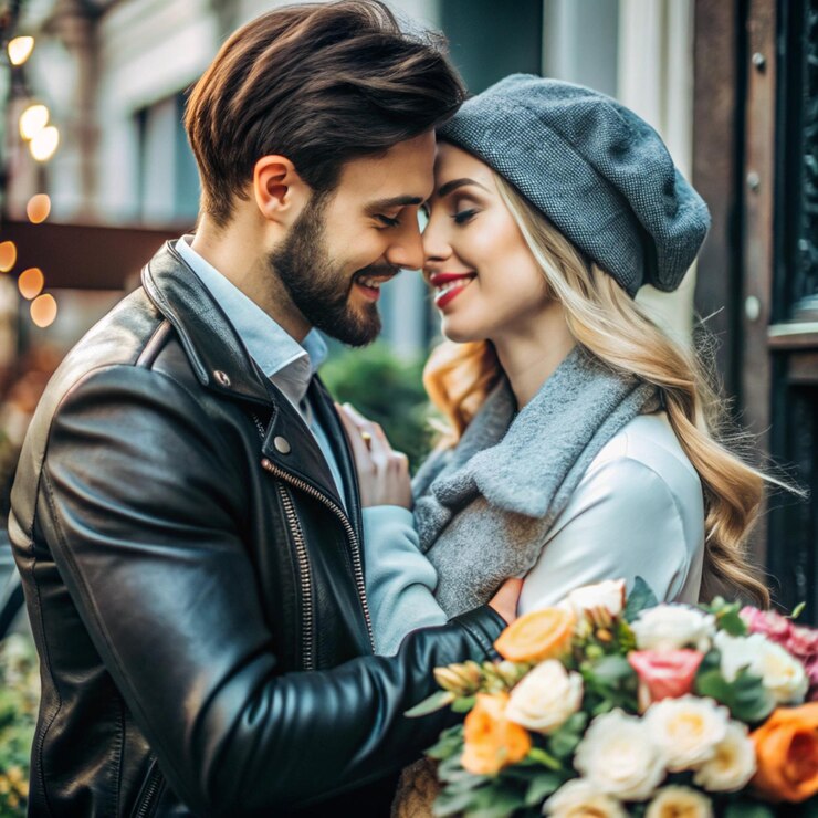 imagen de pareja romántica imagen de perfil en las redes sociales